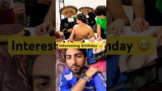 Interesting birthday 🎂😅 funny comedy challenge shorts trandingshorts viralshorts [upl. by Ahsekyt487]