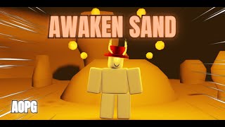 ⚔️How To Get The Awakened Sand Fruit In AOPG quotSand Fruit V3quot Noob To Pro Pt 9⚔️ [upl. by Yllor]