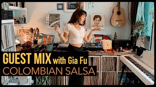 Colombian Salsa Records with Gia Fu [upl. by Zwick623]