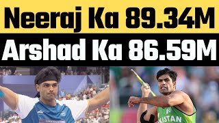 Neeraj Chopra and Arshad Nadeem Qualifies for Javelin Throw Final Event in Paris Olympic 2024 [upl. by Delastre]