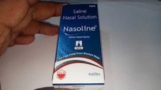 Nasoline Saline Nasal Spray Full Review [upl. by Mikkel]