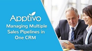 Apptivo  Managing Multiple Sales Pipelines in One CRM [upl. by Enenaj]