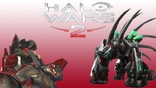 Brute Riders vs Goliaths  Halo Wars 2 Epic Unit Battles 12 [upl. by Suciram]