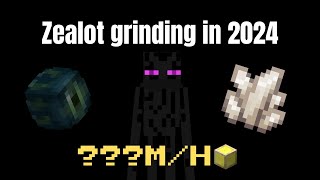 ZEALOT GRINDING TEST  Hypixel Skyblock [upl. by Nickolai]