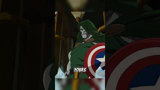 SpiderMan throws Captain America’s shield into the Latverian Embassy shorts spiderman superhero [upl. by Alyakcim]