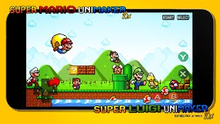 Super Mario Unimaker DX amp Super Luigi Unimaker DX Textures DOWNLOAD  Thenocs [upl. by Eneloj]