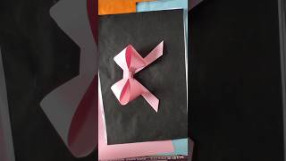 Paper Bow Gift Topper  GiftWrapping  DIY [upl. by Quintessa]