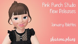 Setting Up my January Planner with Pink Punch Studio [upl. by Erminia]