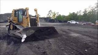 Cat D6R Dozer Up Close [upl. by Noeht]