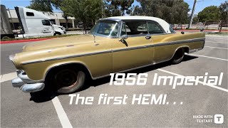 1956 Imperial Southampton… the first Hemi …is this a early Muscle car [upl. by Nogem]