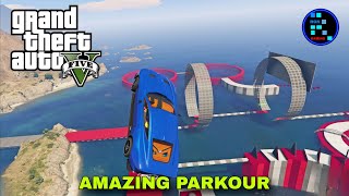 GTA V  PARKOUR WITH CHAMPION CAR IS SUPER FUN [upl. by Anitsyrc]