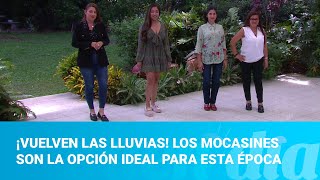 ¡Vuelven las lluvias Los mocasines son la opción ideal para esta época [upl. by Also780]