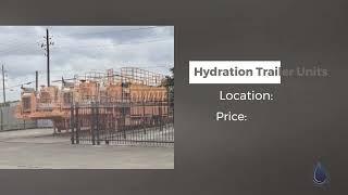 Hydration Trailer Units  USA [upl. by Auria]