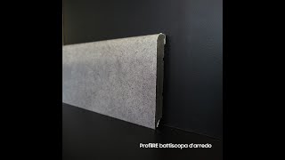 Battiscopa zoccolini per pavimenti in laminato e SPC vinile ampia gamma da 17 colori diversi [upl. by Eerehs470]