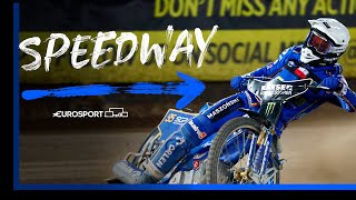 Bartosz Zmarzlik dominates semi final 2  2022 Speedway  Round 9  Malilla Sweden  Eurosport [upl. by Steddman]