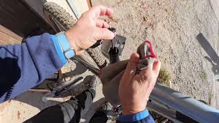 How to Replace the Dropper Post on Canyon Lux Trail CF 6 Fox Transfer SL mtb maintenance DIY [upl. by Adnahc350]