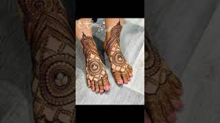 Beautiful Pairon Ki Mehandi design ❤😚🌹😘 [upl. by Stefa292]