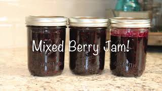 How to Make Mixed Berry Jam [upl. by Ardussi]