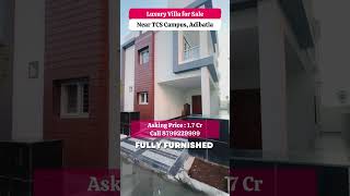 LUXURY VILLA FOR SALE NEAR TCS CAMPUS ADIBATLA  17 Cr  200 SQYD EAST FACE  2941 SFT CONSTRUCTION [upl. by Natalia]