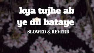 KYA TUJHE AB YE DIL BATAYE  SANAM RE  SLOWED amp REVERB [upl. by Merline378]