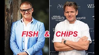 HESTON BLUMENTHAL v GORDON RAMSAY FISH amp CHIPS The Ultimate [upl. by Tezil]