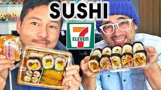 Trying 7Eleven Sushi LIVESTREAM [upl. by Fawcette]