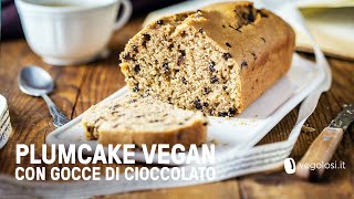 Plumcake vegano classico con gocce di cioccolato [upl. by Manuela]