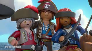 Les pirates et la vie à la ferme  PLAYMOBIL en Français [upl. by Kawasaki286]