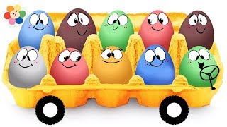 Las Ruedas del Bus y más Canciones Infantiles  BabyFirst Español [upl. by Lisab]