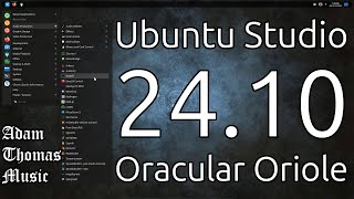 A First Look at Ubuntu Studio 2410 Oracular Oriole [upl. by Anauqes]