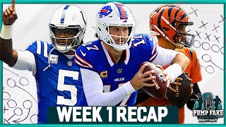 NFL Week 1 Recap w Matt Verderame of Sports Illustrated  The Pump Fake [upl. by Lyret]