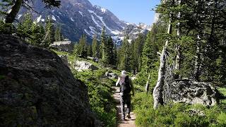 Backpacking 40 Miles Alone Grand Teton Loop in late June [upl. by Dawaj]