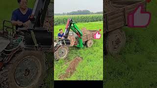 Homemade Agricultural Hydraulic Excavator Arm [upl. by Alvira]