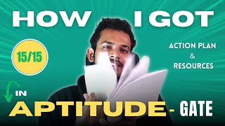 How to Complete Aptitude for GATE  Full Action Plan and Resources [upl. by Glassman]