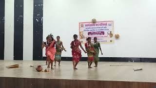 Govt Model College Jawanga Geedam Janjatiya Samajh Gorav Divase Group Dance [upl. by Yboc]