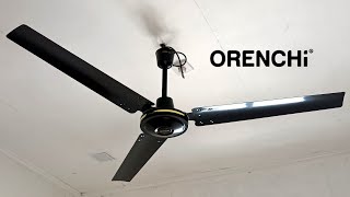 Orenchi 56quot industrial ceiling fan [upl. by Jarvis]