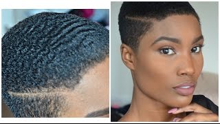 My natural 4C hair and how to get waves routine [upl. by Nbi]