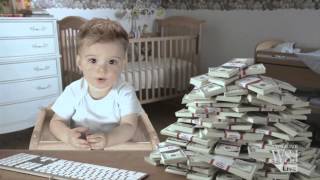 ETrade Baby Super Bowl Ad [upl. by Ettevad580]