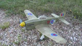 Guillows Hawker Typhoon over France [upl. by Eelanej]