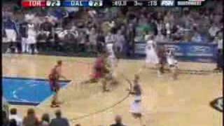 Dirk Nowitzki big appearance vs toronto raptors [upl. by Anera449]