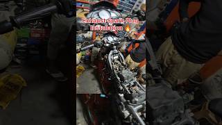 Ns200 Exhaust Spark Plug Installation🔥automobile sparkplug installation exhaust modified ns200 [upl. by Nnylatsirk]