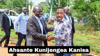 PRESIDENT RUTO BUILDS PASTOR NGANGA A MODERN CHURCH KunguriComedy Latest Video [upl. by Ploch]