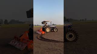 farmtractor farmtrac60 farmtrac6055 viralshorts trendingshorts touchanking tractorstunt 6055 [upl. by Ljoka860]