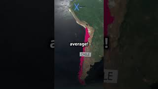 Why Chile’s Map Looks So Weird amp Why It Has So Many Earthquakes 🌍🌋  X  Tech Talks [upl. by Mollie]