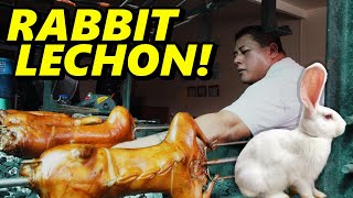 Unseen Rabbit Lechon in Pampanga Cutest lechon Ever [upl. by Eliak796]