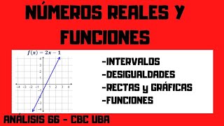 Guía 1 12 Clase en VIVO  Análisis Matemático 66 UBA XXI [upl. by Ahserkal]