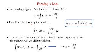 EM 28 English Faradays Law and Lenz law induced electric field [upl. by Ansela]