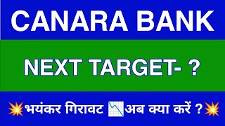 Canara Bank Share Latest News  Canara Bank Share News Today  Canara Bank Share Price Target [upl. by Haeckel712]