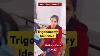 Trigonometry Identities Yaad Hui Class 10 Trigonometry ytshorts shorts fun viralshort class10 [upl. by Akoyn]