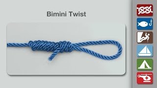 How to Tie a Bimini Twist Knot [upl. by Anirbaz]